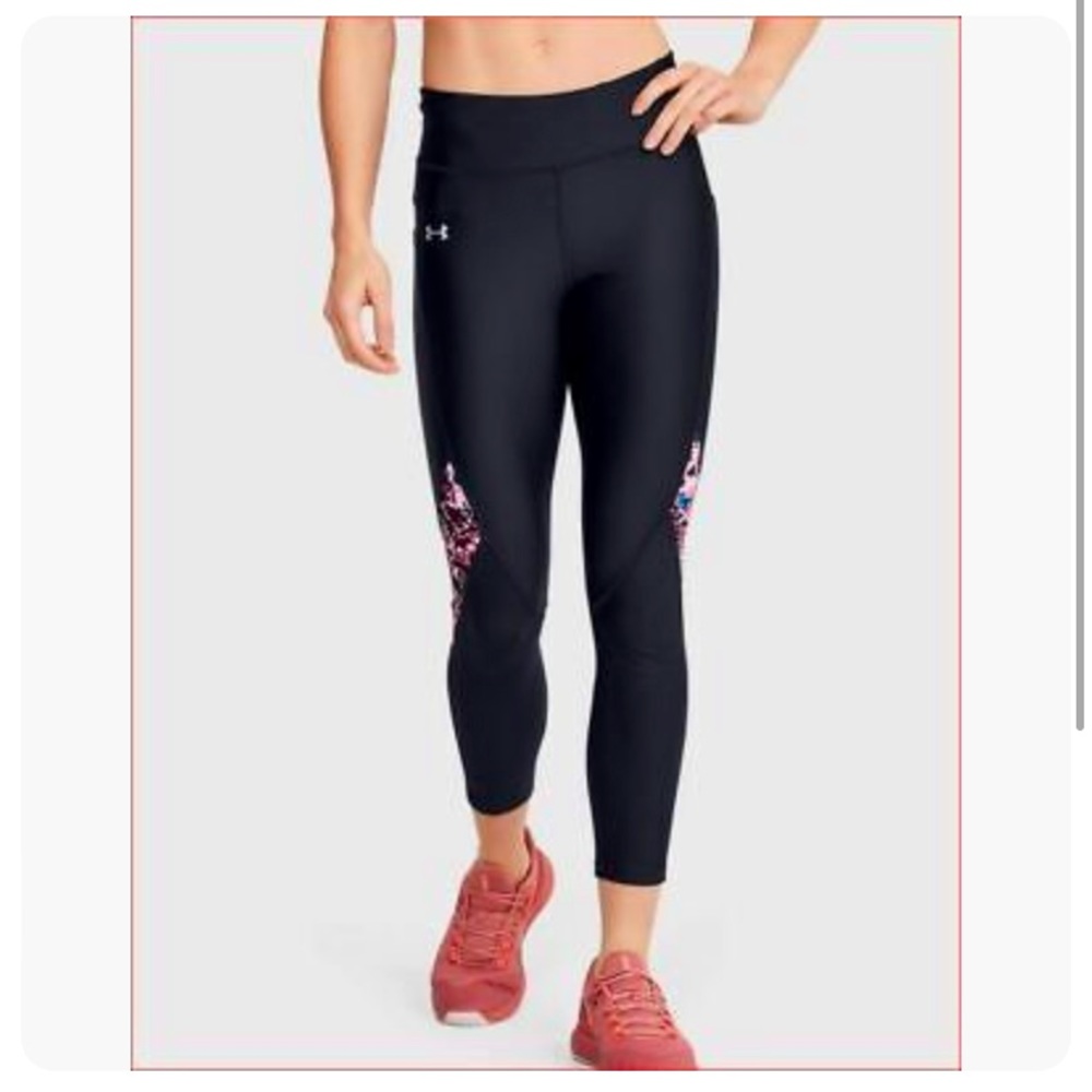 NWT UNDER ARMOUR women legging compression heatgear hi-rise